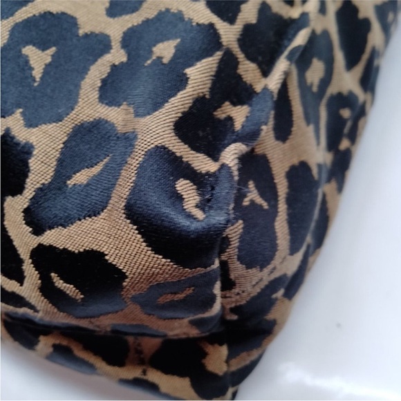 Authentic FENDi leopard tote-canvas (large shopper) - Picture 6 of 9